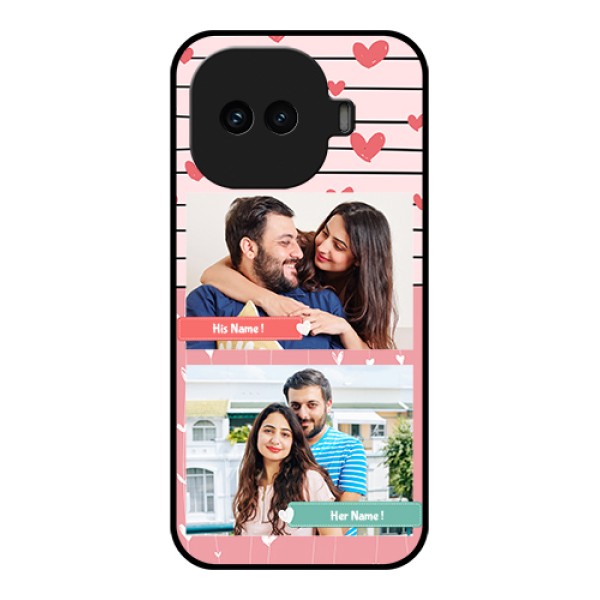 iQOO 15R 5G Custom Glass Phone Case - Photo With Heart Design