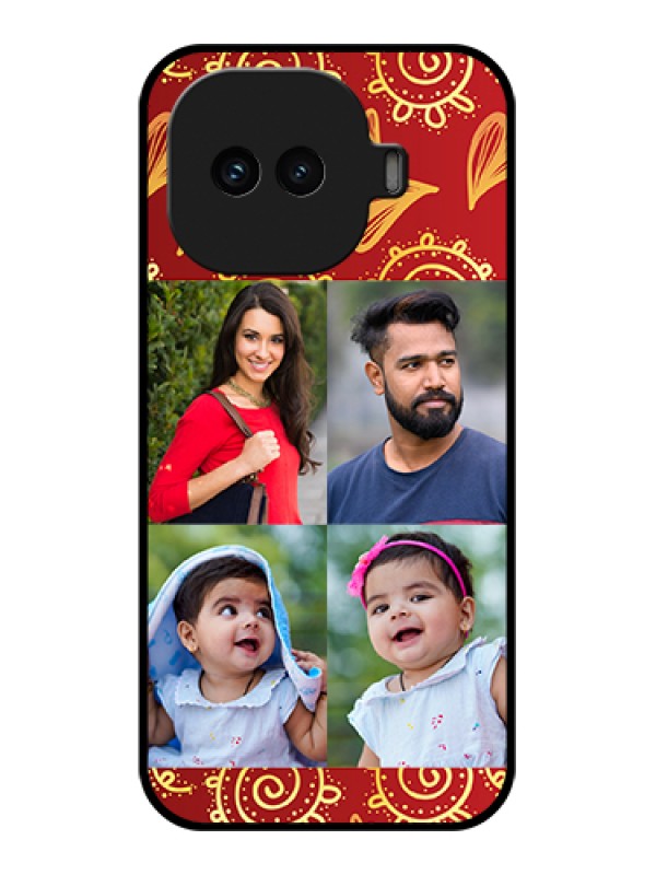 Custom iQOO 15R 5G Custom Glass Phone Case - 4 Image Traditional Design