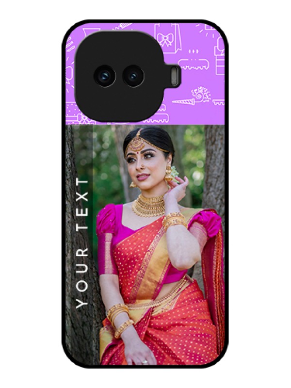 Custom iQOO 15R 5G Custom Glass Phone Case - Birthday Icons Design