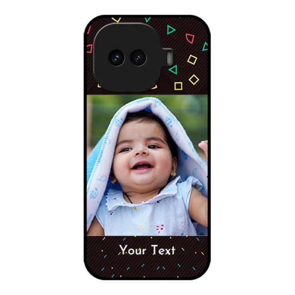 iQOO 15R 5G Custom Glass Phone Case - With Confetti Birthday Design iQOO 15R 5G Custom Glass Phone Case - With Confetti Birthday Design