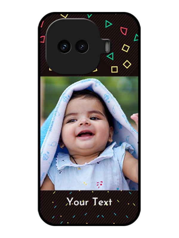 Custom iQOO 15R 5G Custom Glass Phone Case - With Confetti Birthday Design