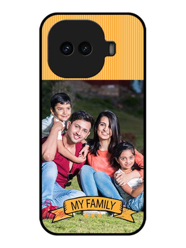 Custom iQOO 15R 5G Custom Glass Phone Case - My Family Design