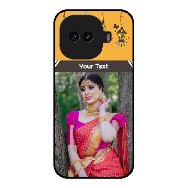 iQOO 15R 5G Custom Glass Phone Case - With Family Picture And Icons iQOO 15R 5G Custom Glass Phone Case - With Family Picture And Icons
