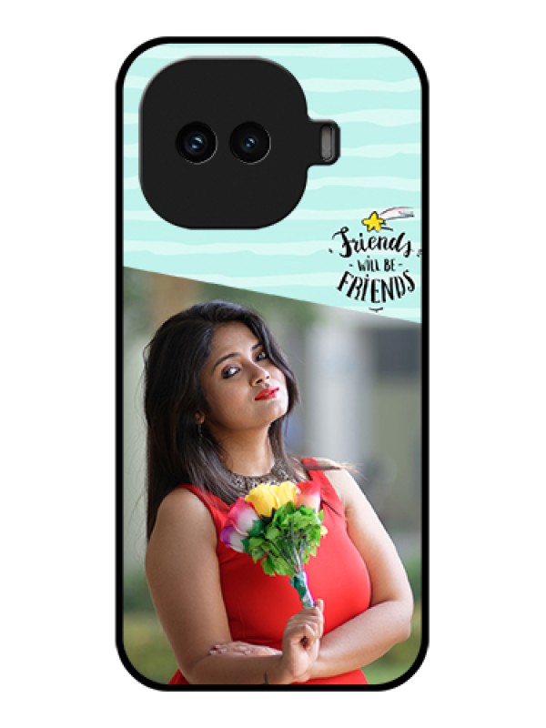 Custom iQOO 15R 5G Custom Glass Phone Case - Friends Picture Icon Design