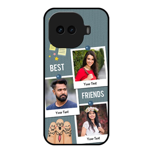 iQOO 15R 5G Custom Glass Phone Case - Sticky Frames And Friendship Design