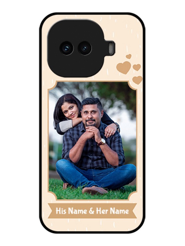 Custom iQOO 15R 5G Custom Glass Phone Case - With Confetti Love Design