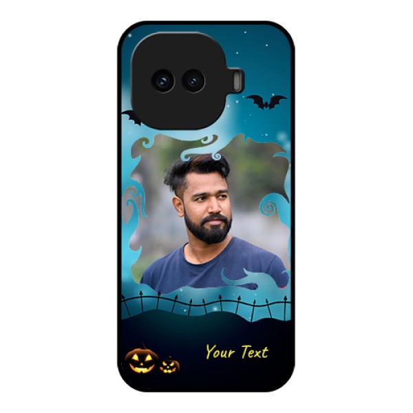 iQOO 15R 5G Custom Glass Phone Case - Halloween Frame Design