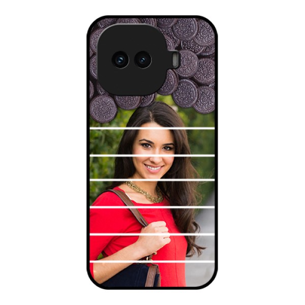 iQOO 15R 5G Custom Glass Phone Case - With Oreo Biscuit Design