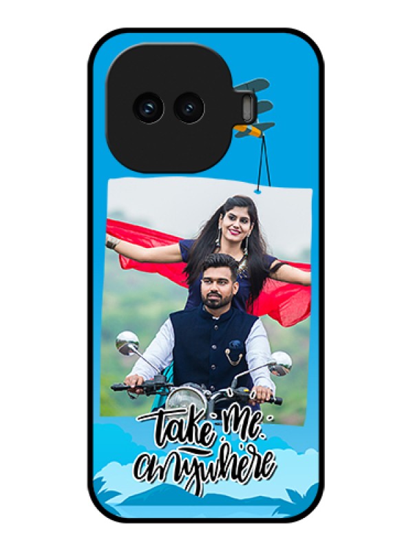 Custom iQOO 15R 5G Custom Glass Phone Case - Traveller Design