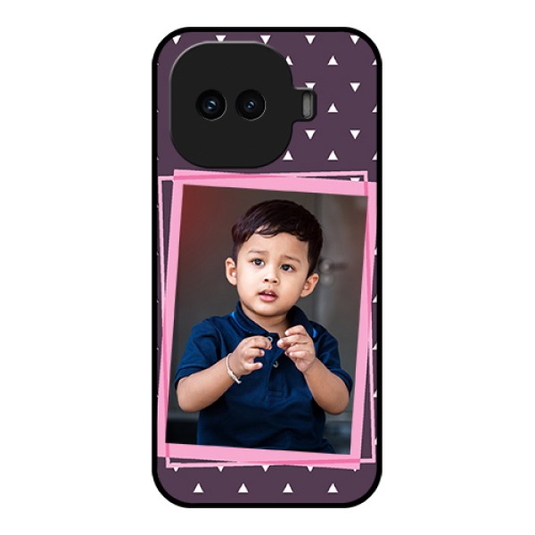 iQOO 15R 5G Custom Glass Phone Case - Triangle Pattern Dotted Design iQOO 15R 5G Custom Glass Phone Case - Triangle Pattern Dotted Design