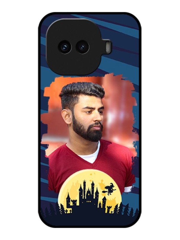 Custom iQOO 15R 5G Custom Glass Phone Case - Halloween Witch Design