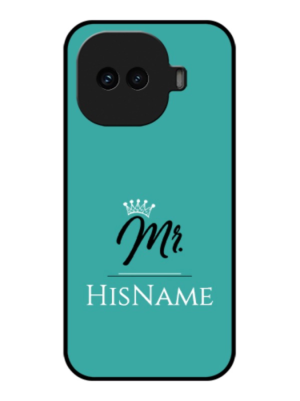 Custom iQOO 15R 5G Custom Glass Phone Case - Mr With Name Design