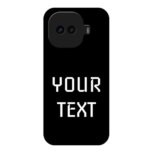 iQOO 15R 5G Custom Glass Phone Case - Your Name Design