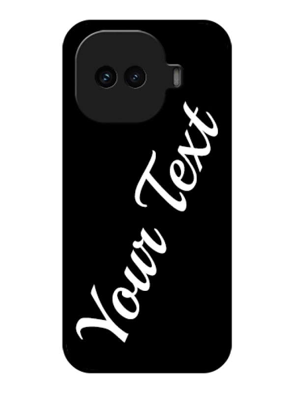 Custom iQOO 15R 5G Custom Glass Phone Case - With Your Name Design