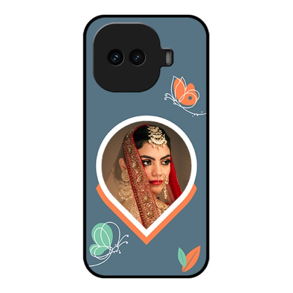 iQOO 15R 5G Custom Glass Phone Case - Droplet Butterflies Design