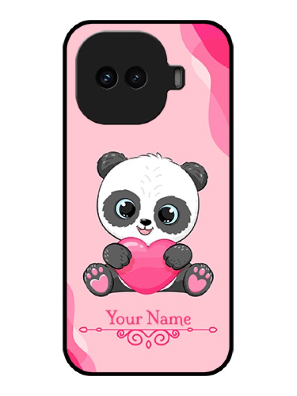 Custom iQOO 15R 5G Custom Glass Phone Case - Cute Panda Design
