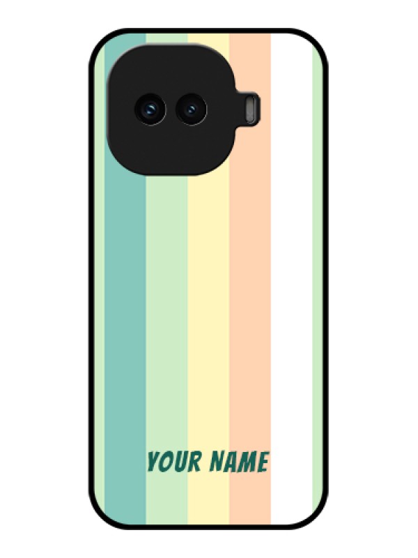 Custom iQOO 15R 5G Custom Glass Phone Case - Multi - Colour Stripes Design