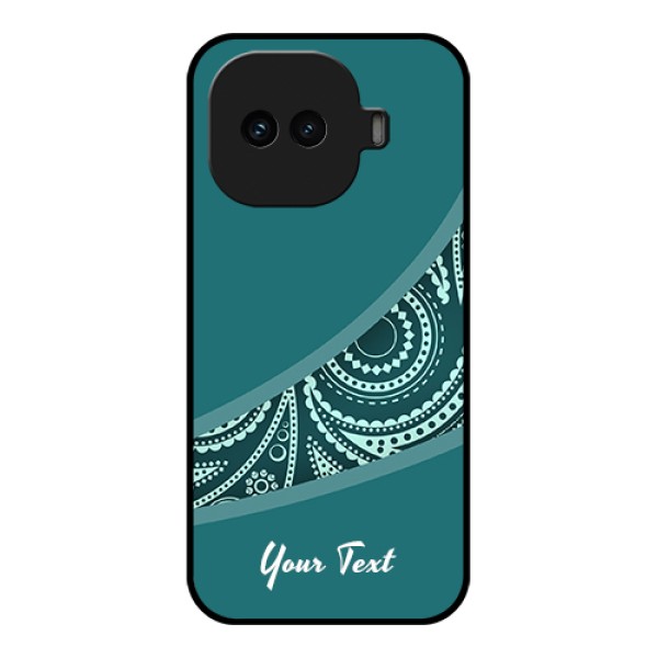 iQOO 15R 5G Custom Glass Phone Case - Semi Visible Floral Design
