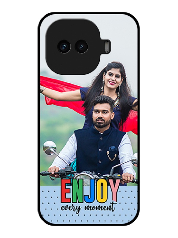 Custom iQOO 15R 5G Custom Glass Phone Case - Enjoy Every Moment Design