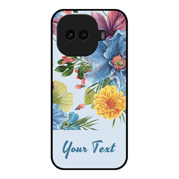 iQOO 15R 5G Custom Glass Phone Case - Stunning Watercolored Flowers Painting Design iQOO 15R 5G Custom Glass Phone Case - Stunning Watercolored Flowers Painting Design