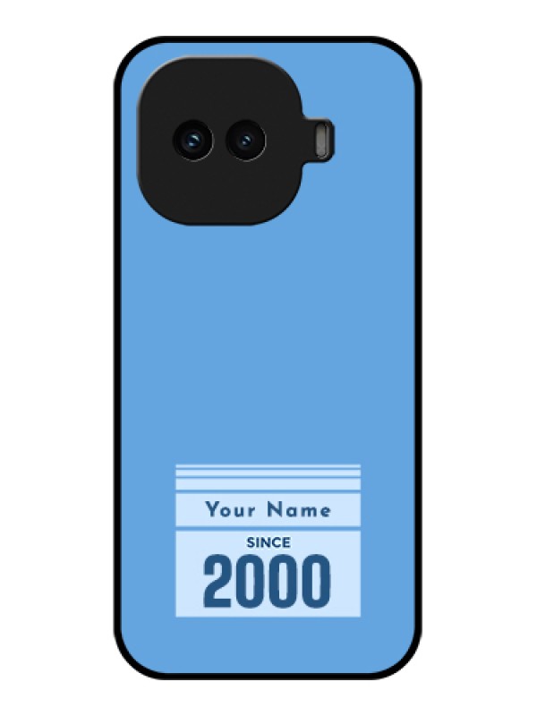 Custom iQOO 15R 5G Custom Glass Phone Case - Custom Year Of Birth Design