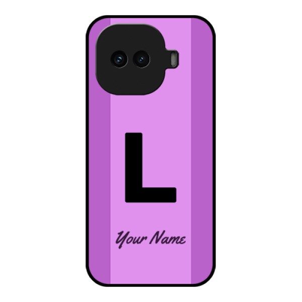 iQOO 15R 5G Custom Glass Phone Case - Tricolor Custom Text Design iQOO 15R 5G Custom Glass Phone Case - Tricolor Custom Text Design