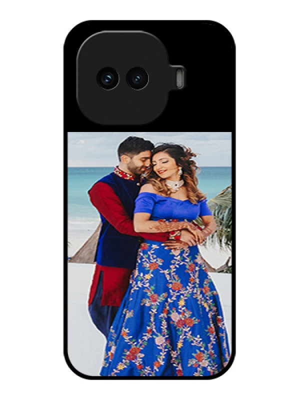 Custom iQOO 15R 5G Custom Glass Phone Case - Upload Full Picture With Custom Color Design