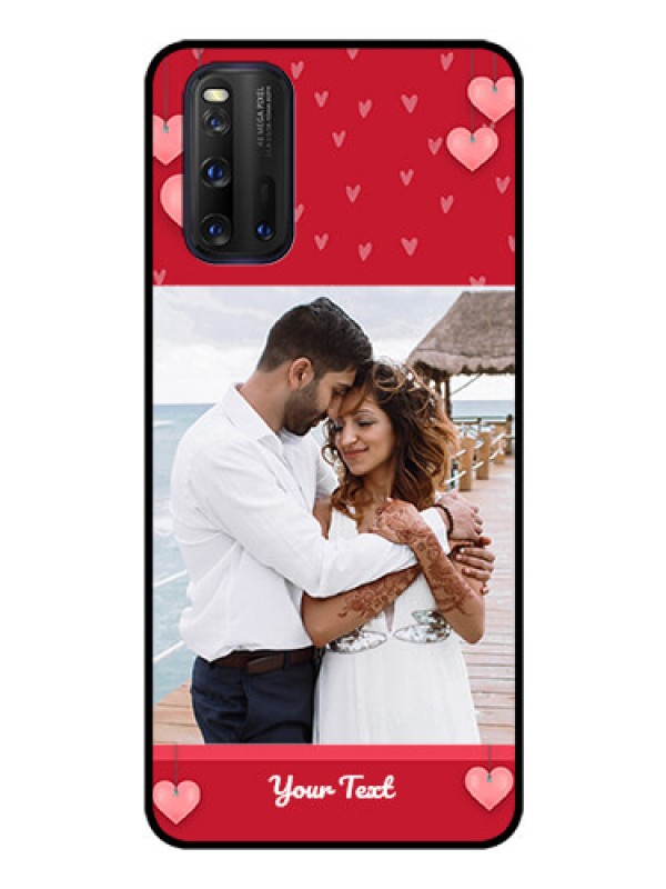 Custom iQOO 3 5G Custom Glass Phone Case - Valentines Day Design