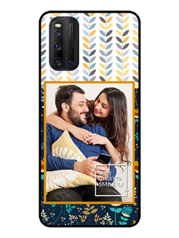 Custom iQOO 3 5G Custom Glass Mobile Case - Pattern Design