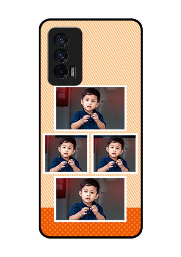 iQOO 7 5G Photo Printing on Glass Case - Bulk Photos Upload Design