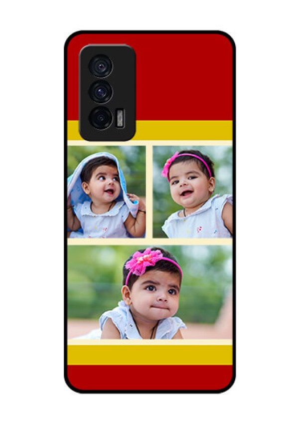 iQOO 7 5G Custom Glass Mobile Case - Multiple Pic Upload Design