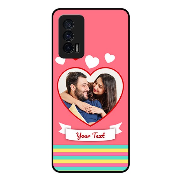iQOO 7 5G Photo Printing on Glass Case - Love Doodle Design