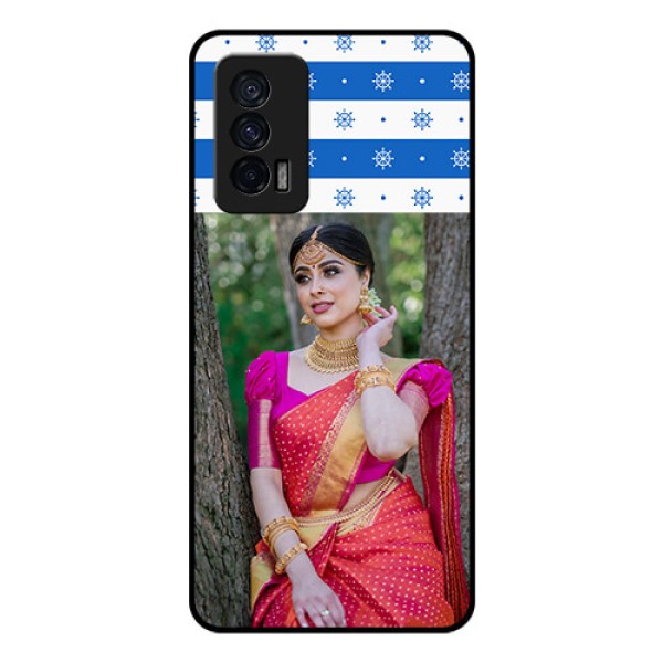 iQOO 7 5G Photo Printing on Glass Case - Snow Pattern Design