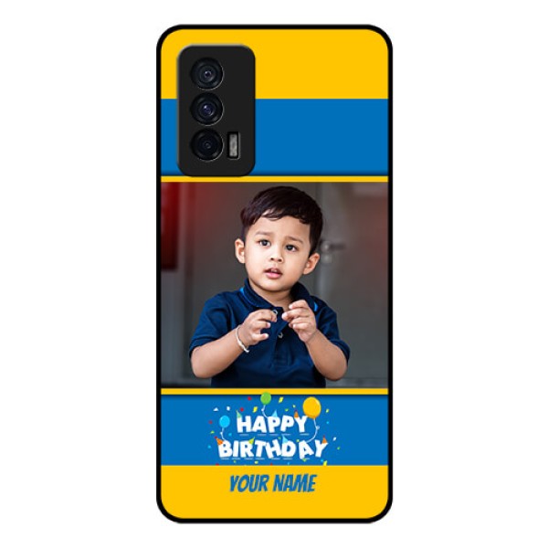 iQOO 7 5G Custom Glass Mobile Case - Birthday Wishes Design