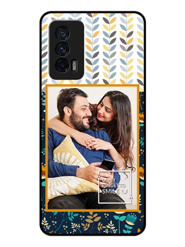 Custom iQOO 7 5G Custom Glass Mobile Case - Pattern Design