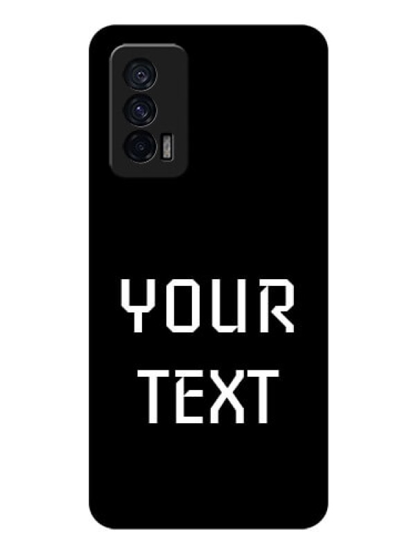 Custom iQOO 7 5G Your Name on Glass Phone Case