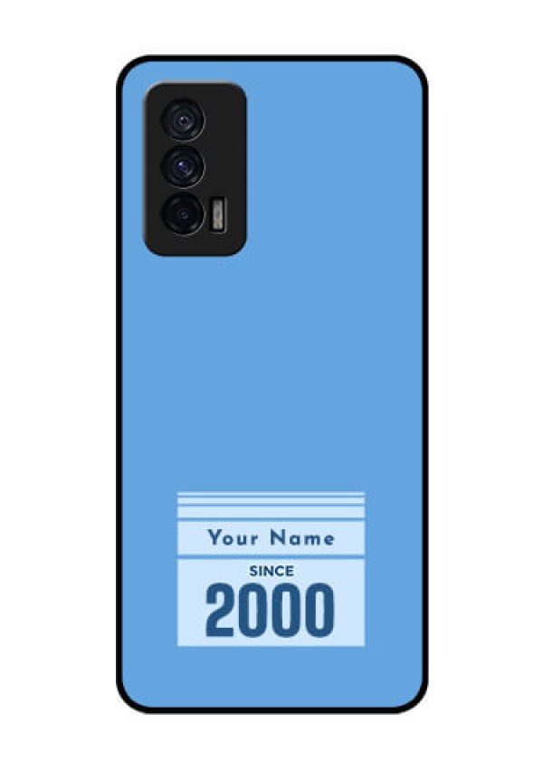 iQOO 7 5G Custom Glass Mobile Case - Custom Year of birth Design