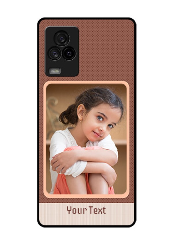 iQOO 7 Legend 5G Custom Glass Phone Case - Simple Pic Upload Design
