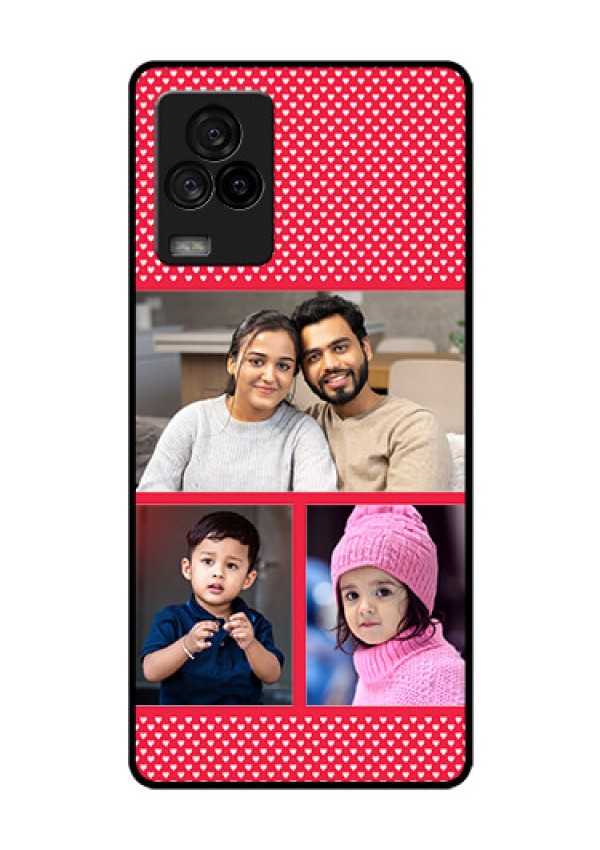 iQOO 7 Legend 5G Personalized Glass Phone Case - Bulk Pic Upload Design