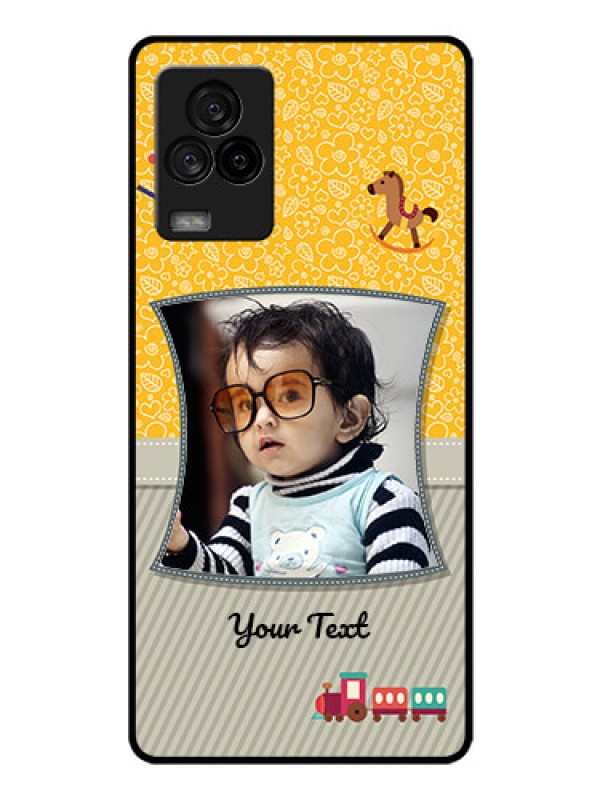 Custom iQOO 7 Legend 5G Personalized Glass Phone Case - Baby Picture Upload Design
