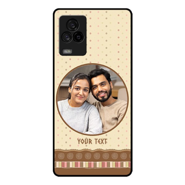 iQOO 7 Legend 5G Custom Glass Mobile Case - Brown Dotted Mobile Case Design iQOO 7 Legend 5G Custom Glass Mobile Case - Brown Dotted Mobile Case Design