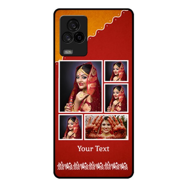 iQOO 7 Legend 5G Personalized Glass Phone Case - Wedding Pic Upload Design iQOO 7 Legend 5G Personalized Glass Phone Case - Wedding Pic Upload Design