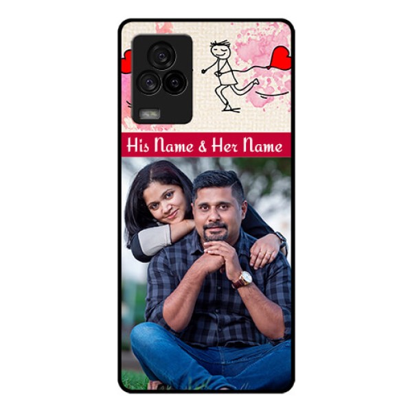 iQOO 7 Legend 5G Photo Printing on Glass Case - You and Me Case Design iQOO 7 Legend 5G Photo Printing on Glass Case - You and Me Case Design