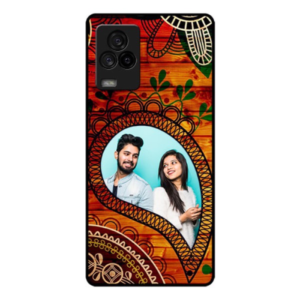 iQOO 7 Legend 5G Personalized Glass Phone Case - Abstract Colorful Design