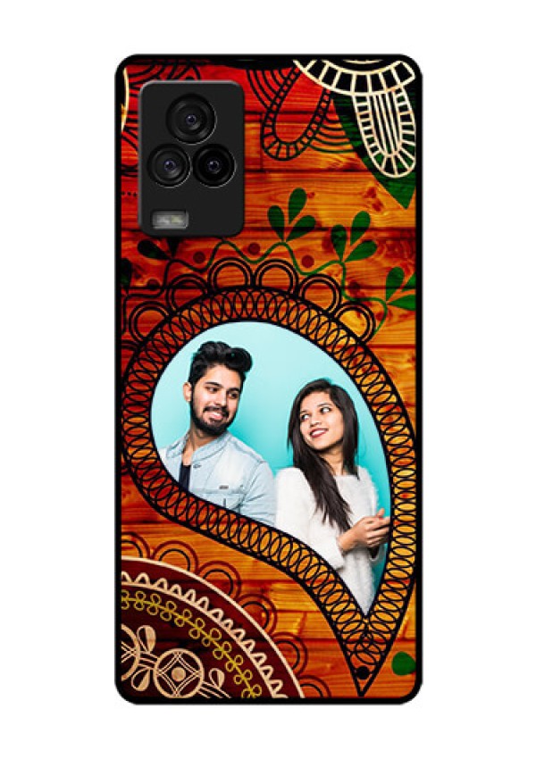 iQOO 7 Legend 5G Personalized Glass Phone Case - Abstract Colorful Design