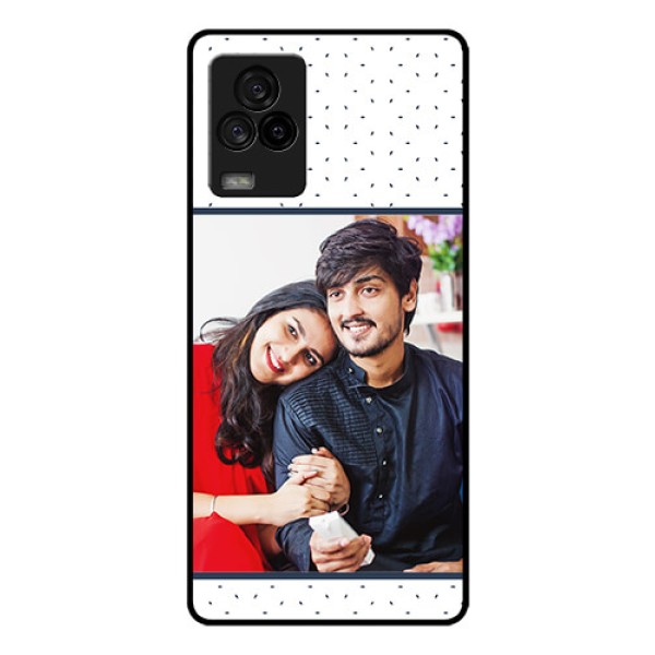 iQOO 7 Legend 5G Personalized Glass Phone Case - Premium Dot Design