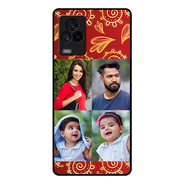 iQOO 7 Legend 5G Photo Printing on Glass Case - 4 Image Traditional Design iQOO 7 Legend 5G Photo Printing on Glass Case - 4 Image Traditional Design