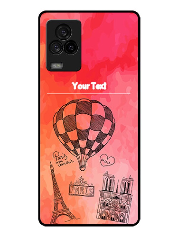 Custom iQOO 7 Legend 5G Custom Glass Phone Case - Paris Theme Design