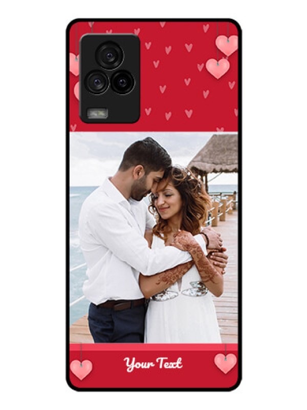Custom iQOO 7 Legend 5G Custom Glass Phone Case - Valentines Day Design