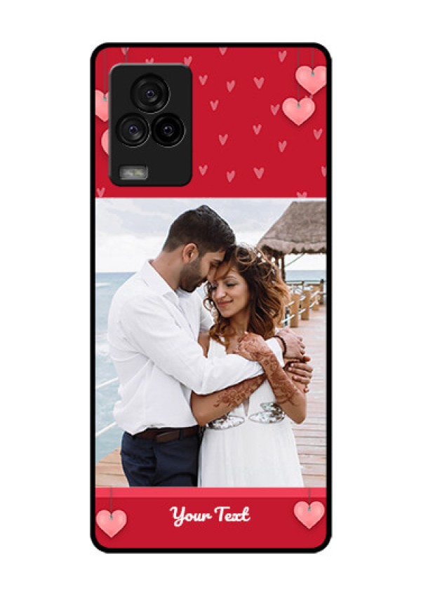 iQOO 7 Legend 5G Custom Glass Phone Case - Valentines Day Design